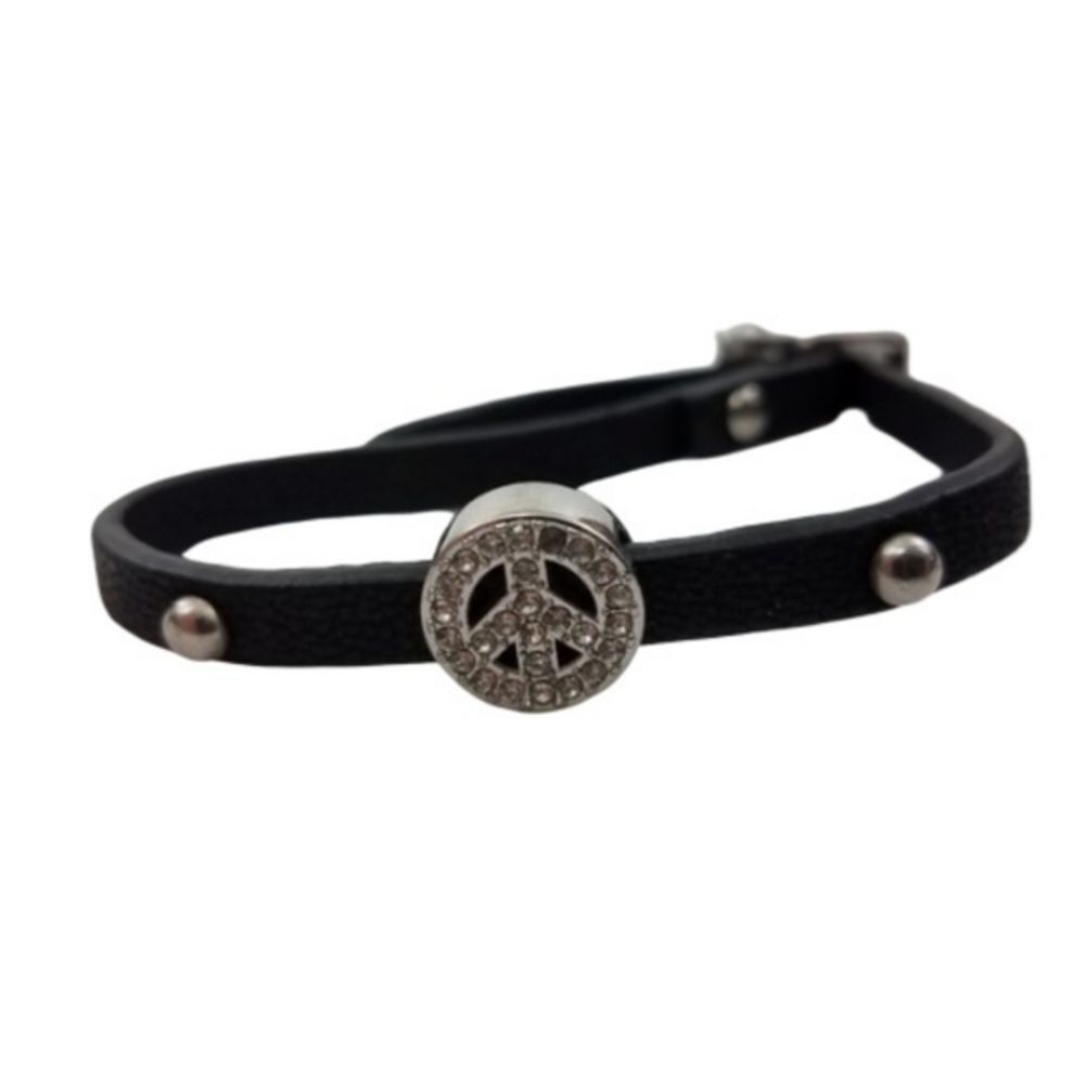 BCBGeneration Bracelet Mini‎ Charm Pave Black Silve